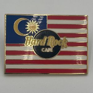 Hard Rock Cafe Pin Flags of the World Series Country Malaysia 2002